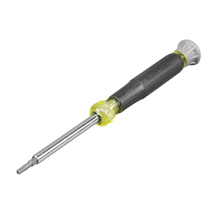 Precision Electronics Screwdriver 4-in-1, Torx, Spin Top, Cushion Grip, Industrial Strength Bits Klein Tools 32585
