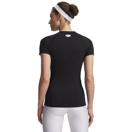 Under Armour Womens HeatGear Compression Shirt Black XXL