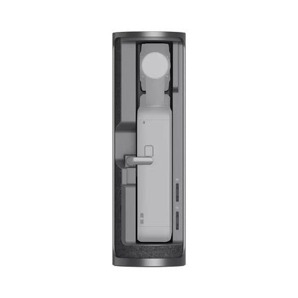 Estuche de carga DJI Pocket 2 - Cómodo diseño giratorio para abrir, Carga en movimiento, práctico para almacenar, Orificio para cordón para un transporte cómodo, Impresionantes 1500 mAh de potencia para un mayor tiempo de disparo