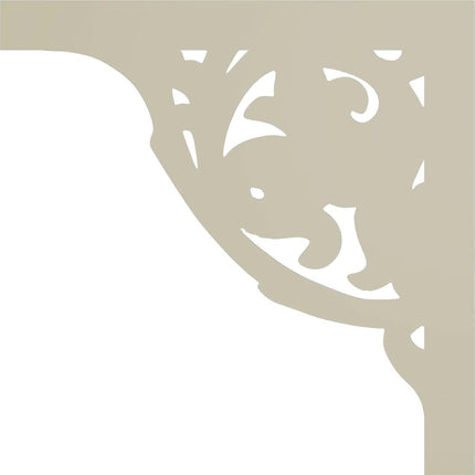 Ekena Millwork PML11X11KP W x 11" H x 1" P Kepler Panel Moulding Corner, Primed