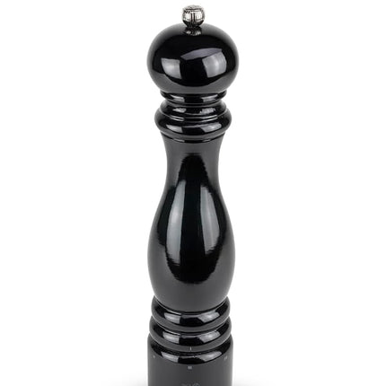 PEUGEOT - Paris u'Select 30 cm Pepper Mill - 6 Predefined Grind Settings - Made with PEFC Certified Wood - Made in France - Glossy Black Finish