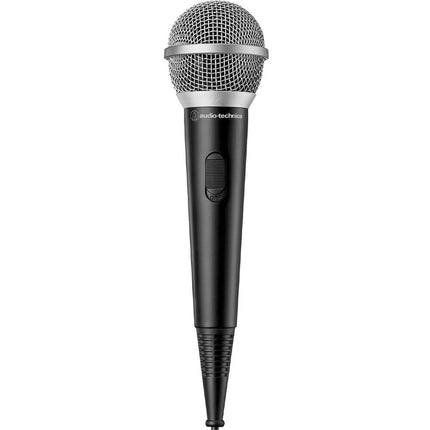 Audio-Technica ATR1200X Unidirectional Dynamic Vocal/Instrument Microphone includes Desk Stand and Stand Clamp (Black)
