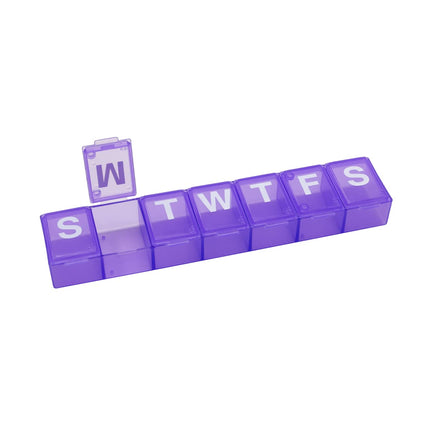 EZY DOSE Weekly (7-Day) Pill Case, Medicine Planne