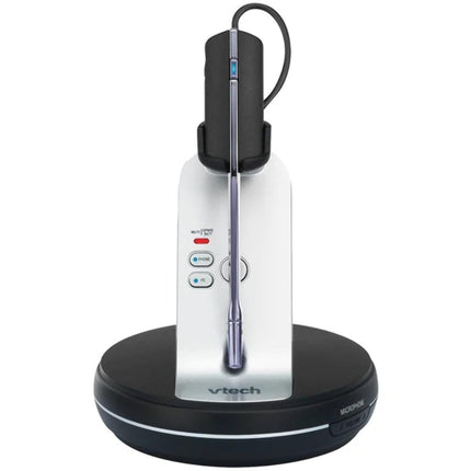 Auriculares inalámbricos DECT convertibles de oficina VTech VH6210, compatibles con softphone, para teléfonos fijos de empresas