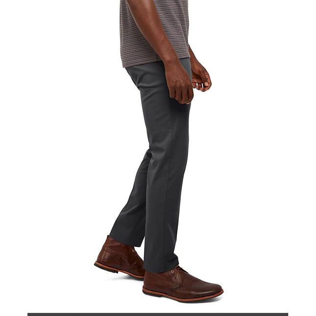 Dockers Men's Slim Fit City Tech Trousers, Asphalt, 40Wx30L