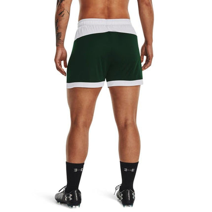 Pantalones cortos Maquina 3.0 para mujer de Under Armour, (301) Verde bosque / / Blanco, XL