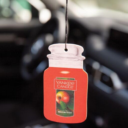 Yankee Candle Paper Car Jar, Macintosh (Pack of 10)