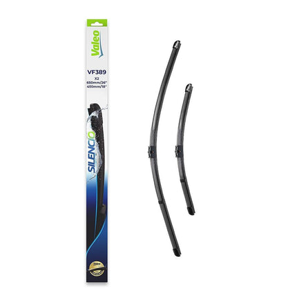 Valeo Silencio Kit of 2 Wiper Blades VF389 - Front