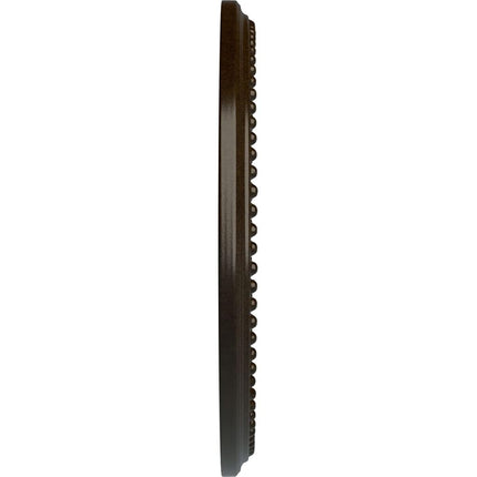 12 1/8"OD x 3 5/8"ID x 3/4"P Valeriano Ceiling Medallion (Fits Canopies up to 6 1/4"), Hand-Painted Bronze