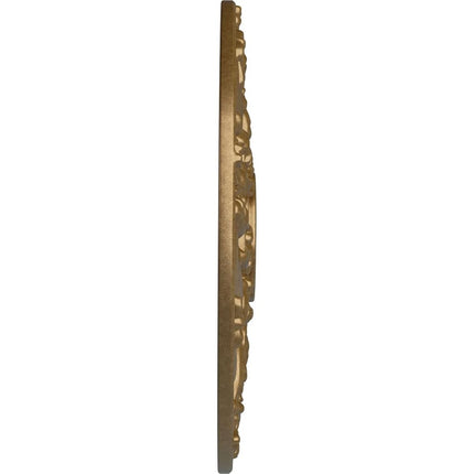 Ekena Millwork CM18NOPAS Norwich Ceiling Medallion fits Canopies up to 4 1/2, Pale Gold