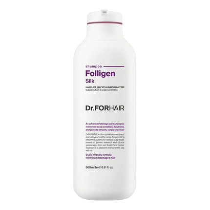 Dr.FORHAIR Folligen Silk Shampoo 500 ml/16.9 fl. o