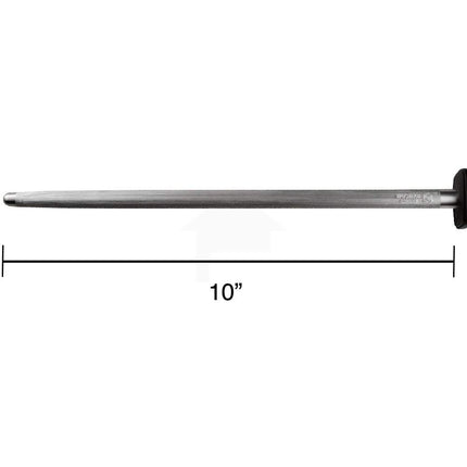 WÜSTHOF 10" Sharpening Steel,Black