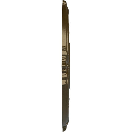 Ekena Millwork CM18ATBRS Attica Ceiling Medallion Fits Canopies up to 5", Brass
