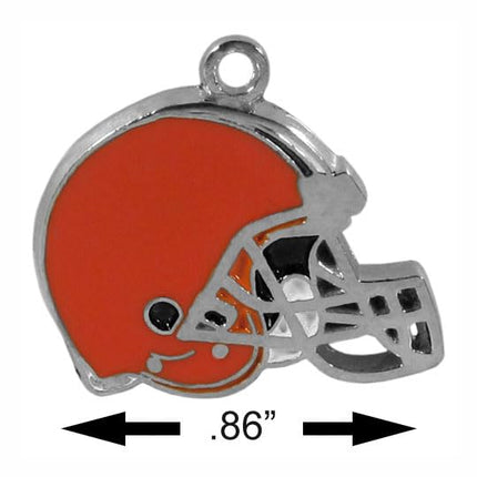Siskiyou Sports NFL Cleveland Browns Euro Bead Necklace, 18-Inch