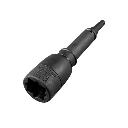 Klein Tools NRHD3 Single-Ended Impact Socket, Made in USA, Three Square Socket Sizes: 3/4-, 1-, and 1-1/8-Inch