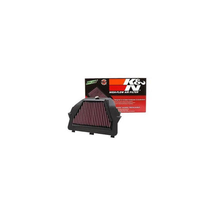 K&N Replacement air filter compatible with Yamaha YZF R6 2008-2009 (YA-6008)