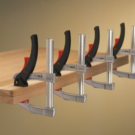 Bessey KLI3.012 12 in. Ratchet Action Lever Clamp KliKlamp Series, Silver