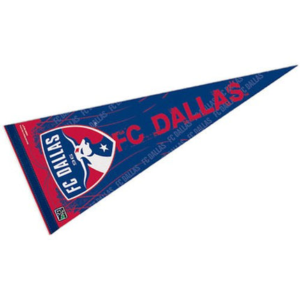WinCraft SOCCER FC Dallas Premium Pennant, 12" x 30"