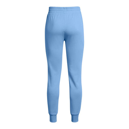 Under Armour Women's Rival Fleece Joggers, (465) Horizon Blue / / White, XL