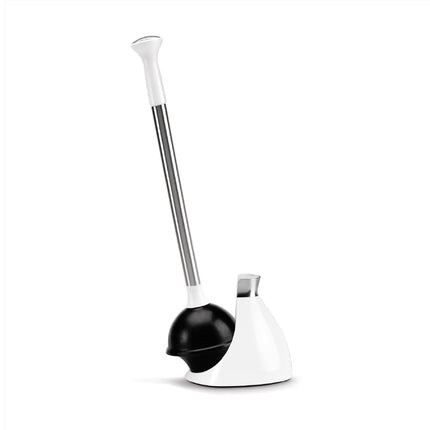 simplehuman Toilet Plunger and Caddy, Stainless St