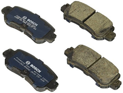 BOSCH BC1624 QuietCast Premium Ceramic Disc Brake Pad Set - Compatible with Select Mazda CX-3, CX-5; REAR