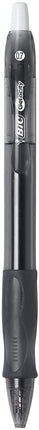 BIC SUPER SMOOTH Gel-ocity gel pens, Bulk Pack Of 24 Ink Pens, 12 Black And 12 Blue Retractable Gel Pens, Medium Point 0.7 mm, 24-count