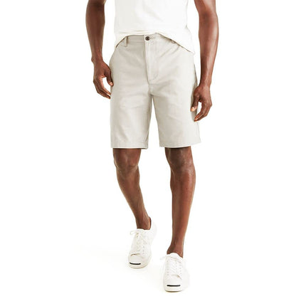 Dockers Men's Perfect Short Classic Fit 10.5", Porcelain Khaki, 38