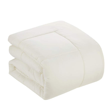Sweet Home Collection Luxurious Plush Loft Microfiber Fill Duvet Insert Bedding, Polyester, Ivory, Full