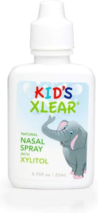Xlear Natural Xylitol Saline Nasal Spray for Kids - Daily Decongestant, Nose Moisturizer, 22 ml (Pack of 1)