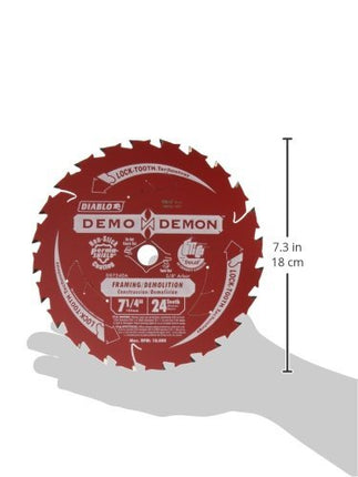 Freud D0724DA 7-1/4-Inch Diablo Demo Circular Saw Blade