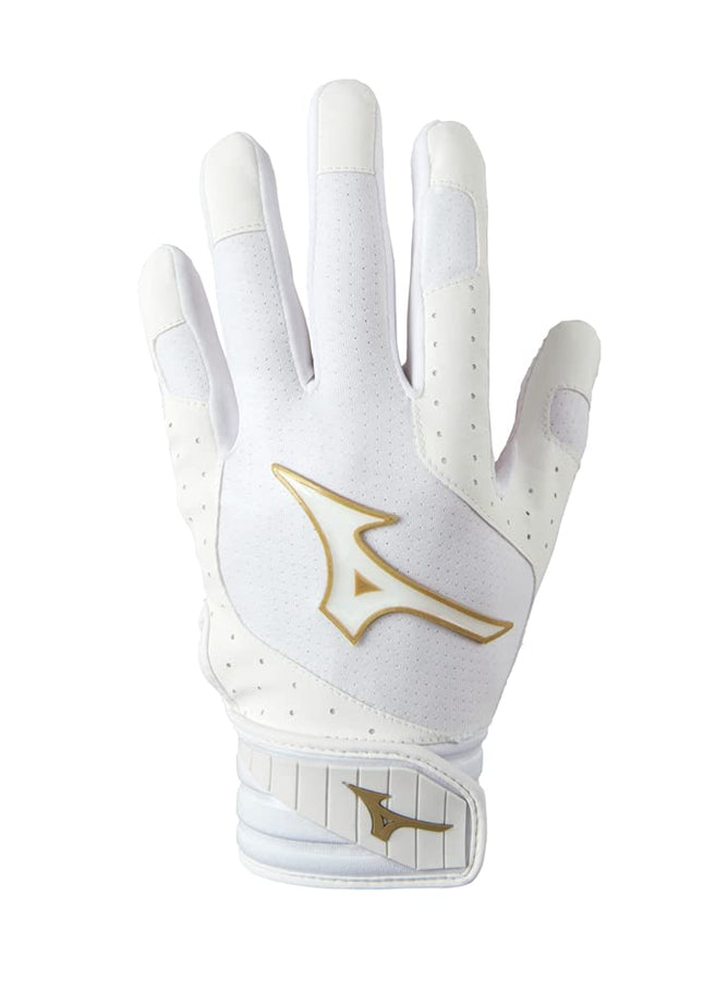 Mizuno Finch Youth Softball Padded Batting Glove, 