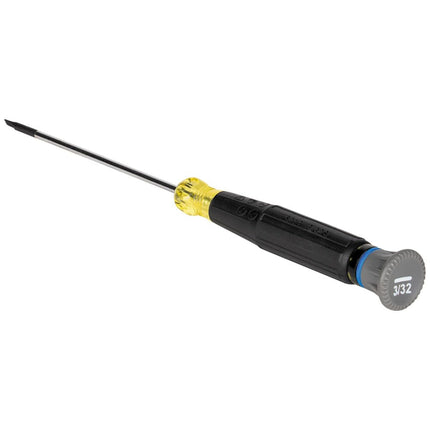 Klein Tools 3/32-in Slotted Precision Screwdriver, 3-in Shank