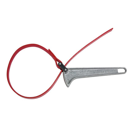 KLEIN TOOLS S-6H Grip-It Strap Wrench, 1-1/2 to 5-Inch Capacity, 6-Inch Length