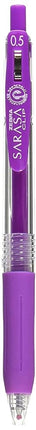 ZEBRA Sarasa Clip Pen 0.5 mm, Purple (JJ15-PU)