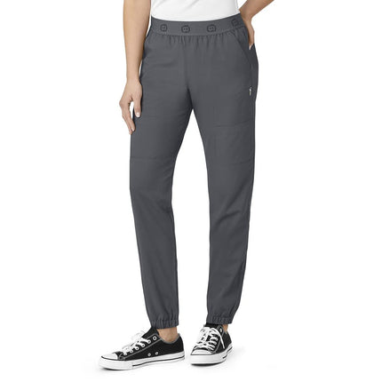 WonderWink Pro Women's Slim Cargo Jogger - Grey - 