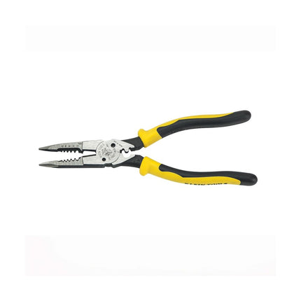 Needle Nose Pliers with Crimper, All Purpose Plier Crimps, Strips, Cuts, loops, and Shears KLEIN TOOLS J207-8CR