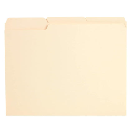 Pendaflex Reinforced File Folder, 1/3 Cut Tab, Let