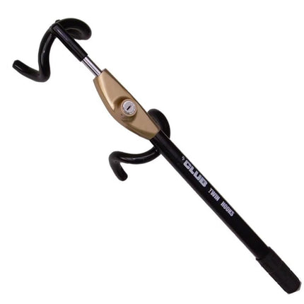 The Club 3100 Twin Hooks Steering Wheel Lock, Blac