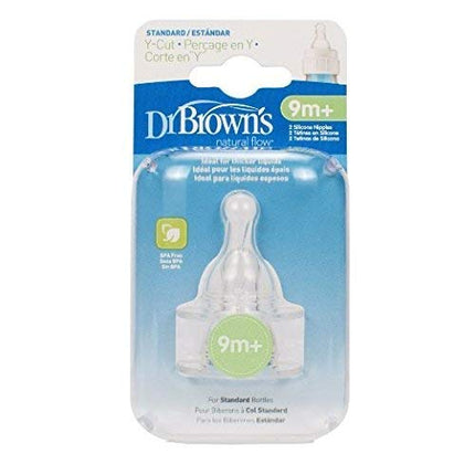 Dr. Brown'S 4 Pack Natural Flow Y-Cut Standard Nipple