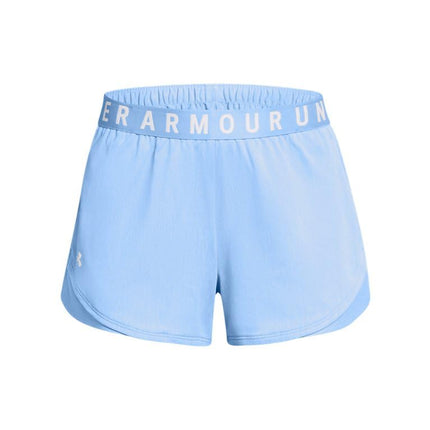 Under Armour Women's Play Up Twist Shorts 3.0, (466) Horizon Blue/Horizon Blue/White, XL