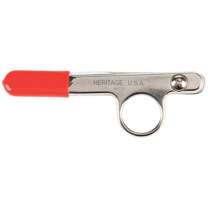 Klein Tools HTC5 Scissors, Made in USA, Threadclip with Spring Action for Automatic Opening, 4-1/2-Inch