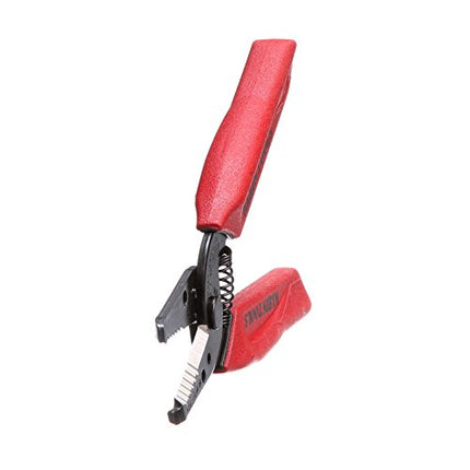 Klein Tools 11046 Wire Stripper, Wire Cutter for 16-26 AWG Stranded Wire, Compact Nose with Precision-Ground Stripping Holes, Made in USA