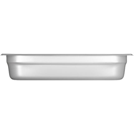 Carlisle FoodService Products Durapan Stainless Steel Steam Table Pan, Commercial Food Pan, Chafing Pan with Spoonable Corners for Catering, Buffets, Restaurants, 2.5 Inches Deep, Silver, (Pack of 6)