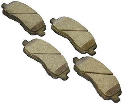 BOSCH BC866 QuietCast Premium Ceramic Disc Brake Pad Set - Compatible with Select Chrysler Sebring; Dodge Avenger, Caliber, Stratus; Jeep Patriot; Mitsubishi Eclipse, Galant, Lancer, Outlander; FRONT