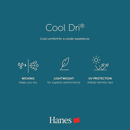 Hanes Sport Women's Cool DRI Performance Polo,Graphite,X-Large