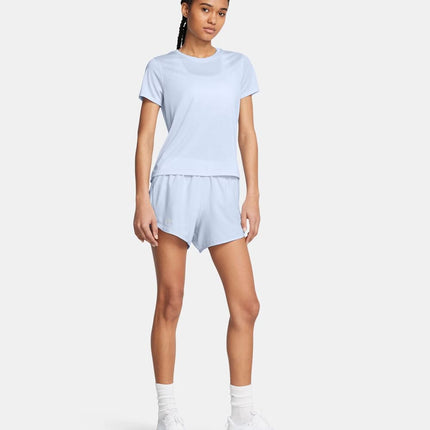 Under Armour Women's Fly by 3In Short Running Clothing Running Shorts Nimbus Blue - Blue XL, Blue, XL