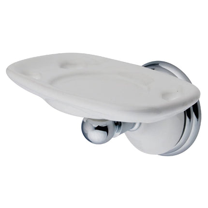 Kingston Brass BA1116C Soporte victoriano para cepillo de dientes y vaso, cromo pulido