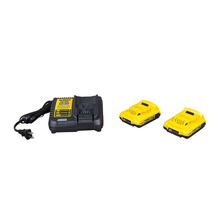 Klein Tools BAT207T2 Crimping Tool, Power Cable Crimper with D3 Groove Jaw, Uses 2 Ah DeWALT 20V Batteries
