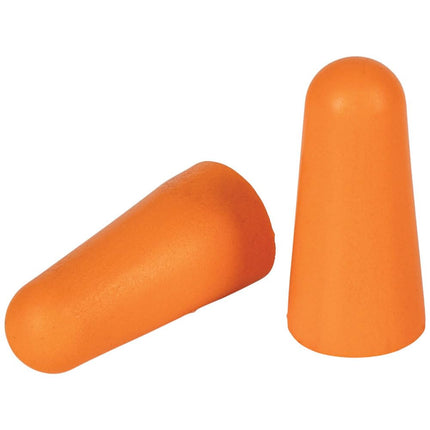 Klein Tools 6054010 Foam Earplugs, 33dB NRR, Orange Ear Protection with Resealable Bag, for Construction, Loud Noise Reduction, 10-Pair