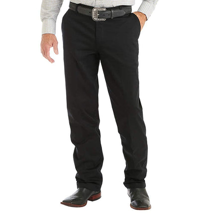 Wrangler Men's Riata Flat Front Relaxed Fit Casual
